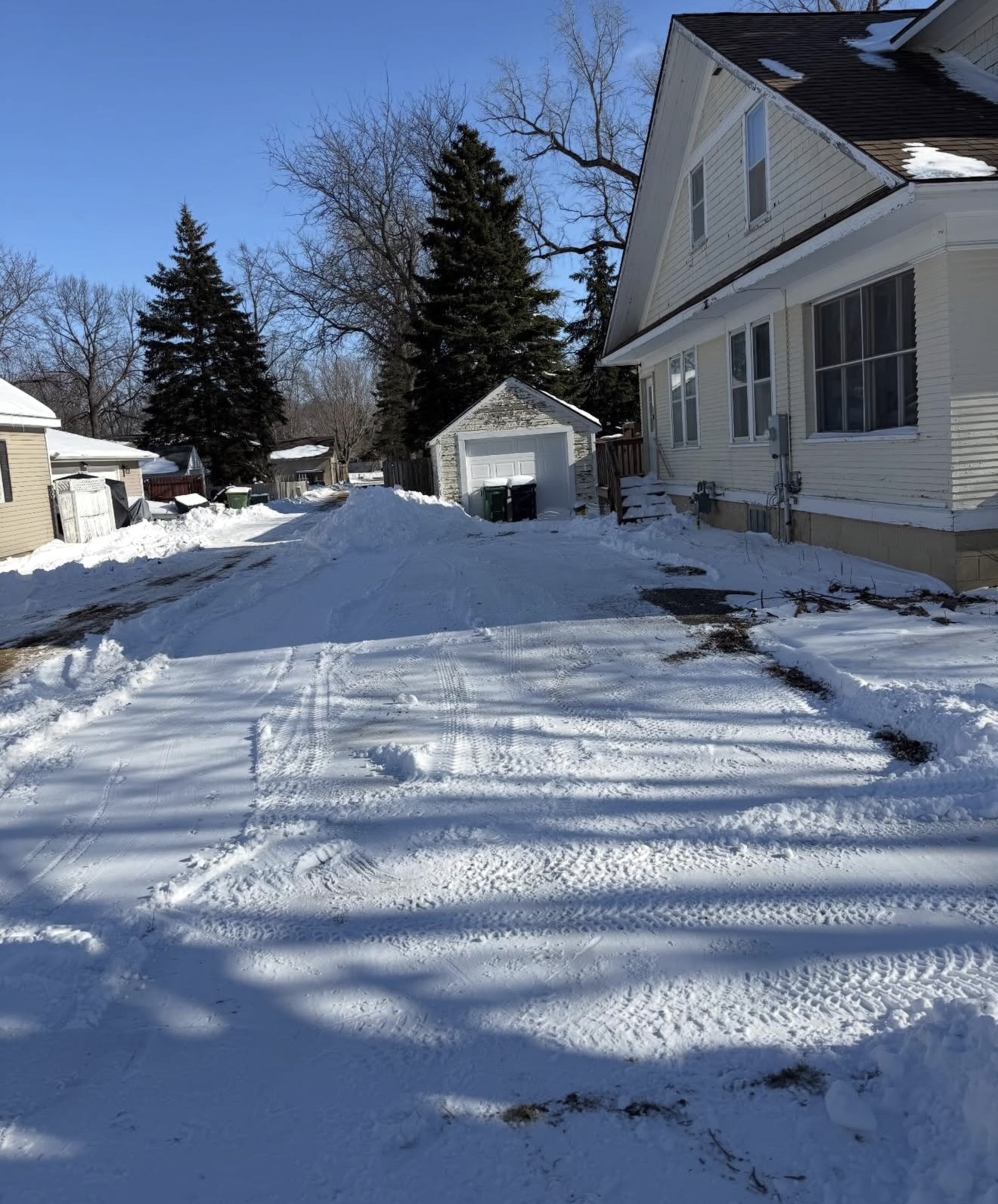 Snow Plowing — Hometown Outdoor Services